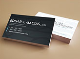Macias Dermatology Business Cards