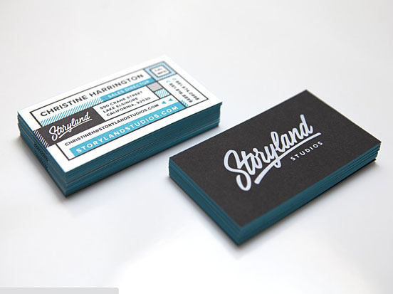 Storyland Business Cards