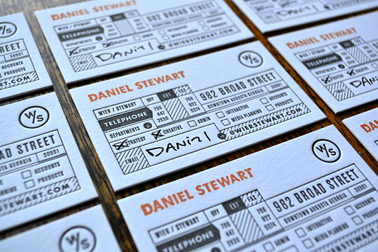 Danile Stewart Business Cards
