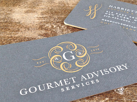 Gourmet Business Cards