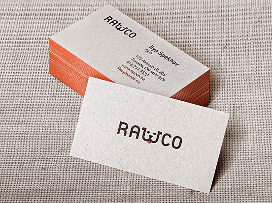 Rawco Business Cards