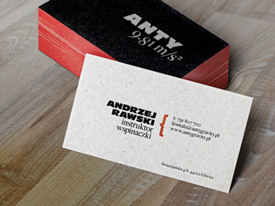 ANTYgravity Business cards