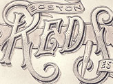 Boston Red Sox Lettering