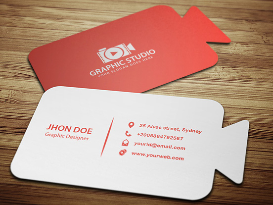 Cinematography Business Cards
