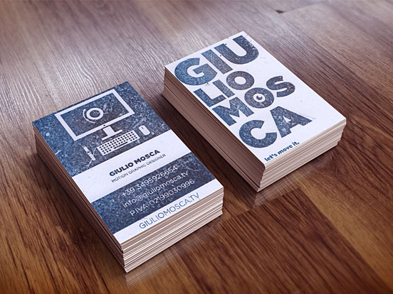 Giulio Mosca Business Cards