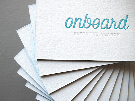 Onboard Business Cards