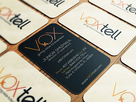 Vox Business Cards
