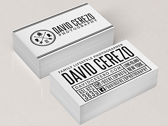 David Cerezo Business Cards