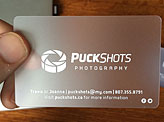 Puckshots Business Card