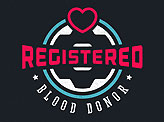 Registered Blood Donor Badge