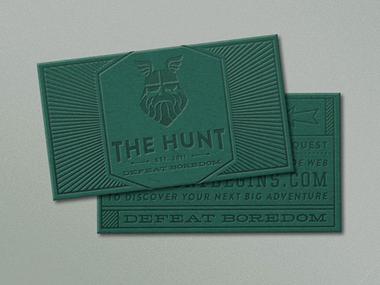 The Hunt Business Cards