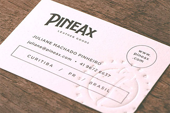 PineAx Business Card
