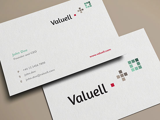 Valuell Business Cards