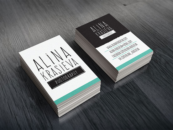 Alina Krasieva Business Cards