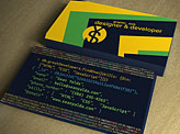 Developers & designers Business Cards