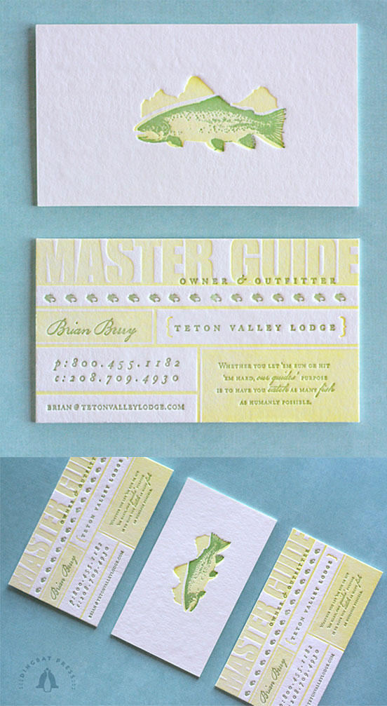 Nature Themed Business Cards