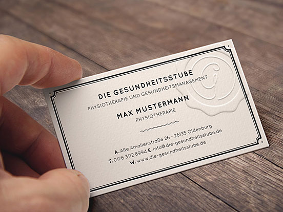Seal Stamp Business Cards