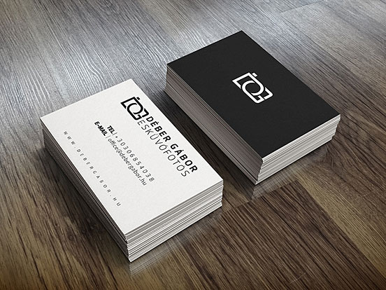 DG Photography Business Cards