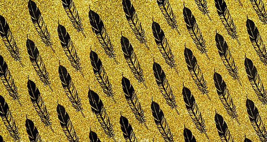 Olivine Atelier Feather Pattern