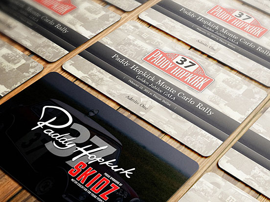 Paddy Hopkirk  Business Card