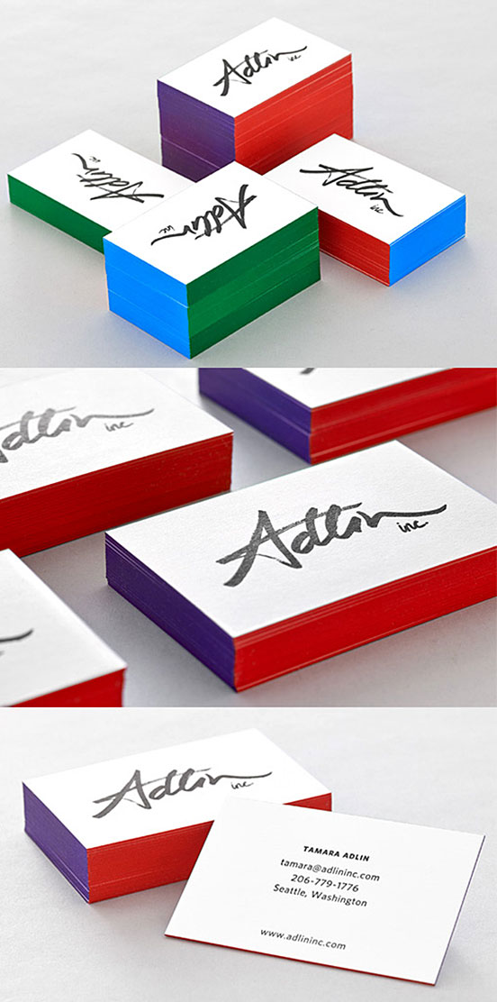 Calligraphy Business Cards