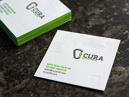 Cura Business Cards