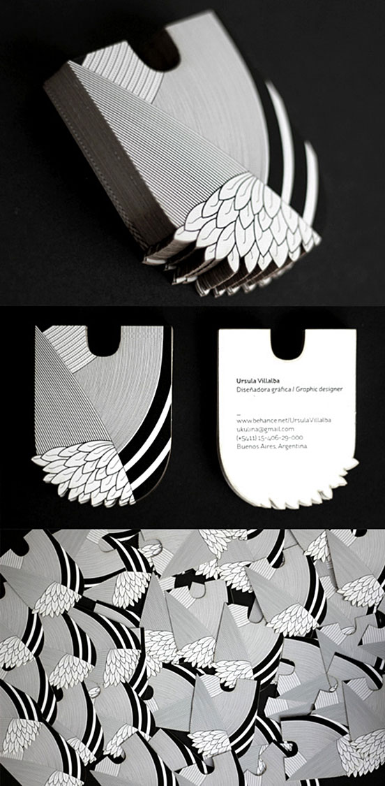 Cut Illustrated Business Cards