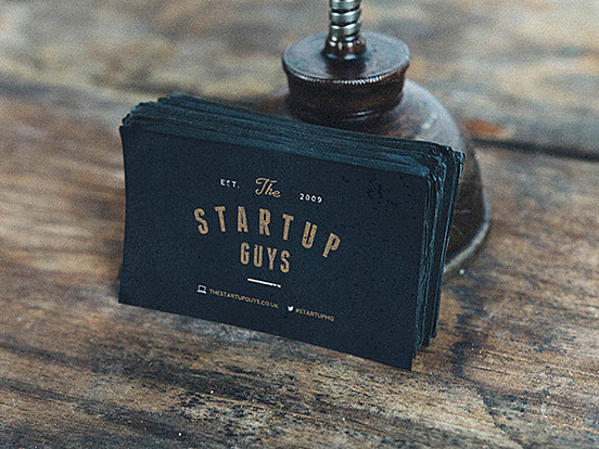 Startup Guys Business Cards