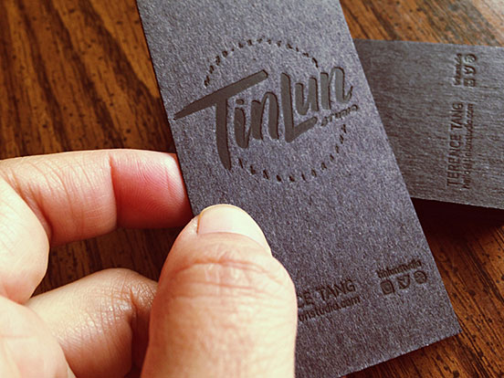 Tinlun Studios Business Cards