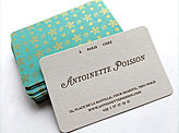 Beautiful Antique Business Cards