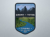 Grand Teton Fishing Badge