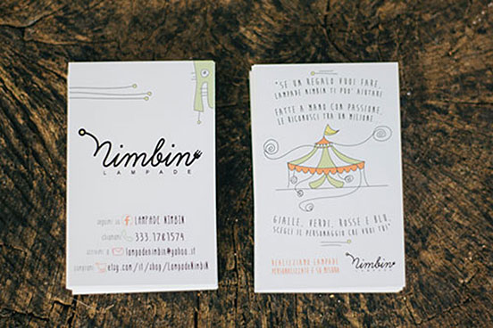 Lampade Nimbin Business Cards