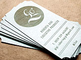 Laser Cut And Engraved Business Card