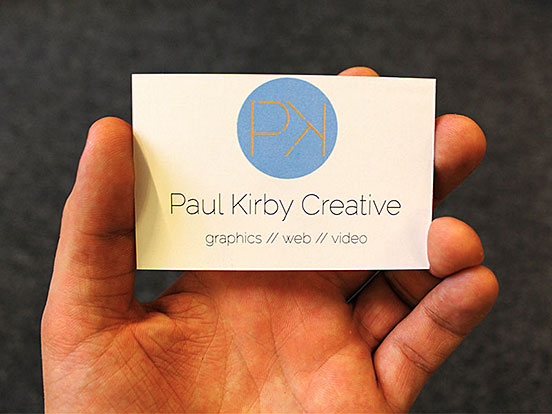 Paul Kirby Business Cards