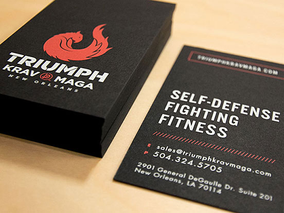 Triumph Business Cards