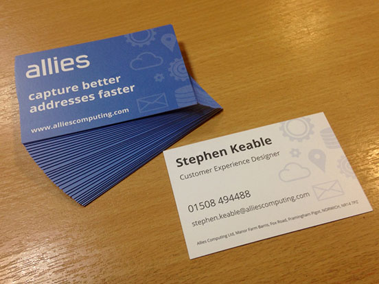 Allies Business Cards