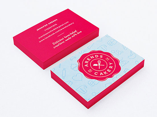 Arends Cakery Business Cards