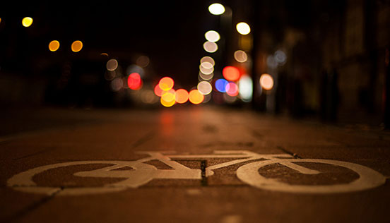 Cycling is the Pen that Writes on the Asphalt