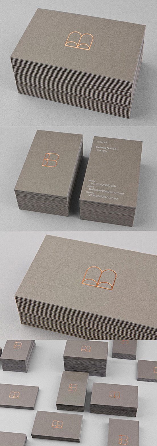 Triplexed Business Cards
