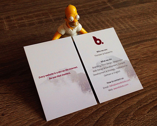 Bdots Business Cards