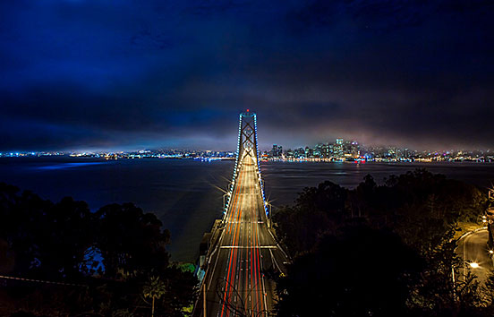 A Night on A Bridge