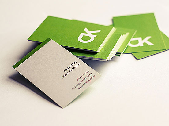 Andy Kirby Business Cards