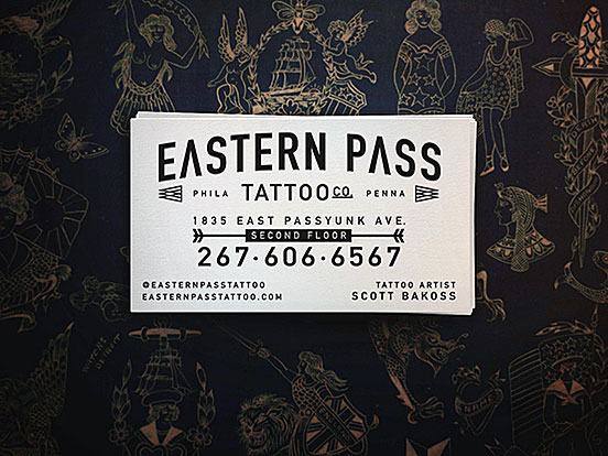 Eastern Pass Business Cards