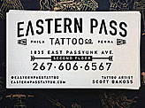 Eastern Pass Business Cards