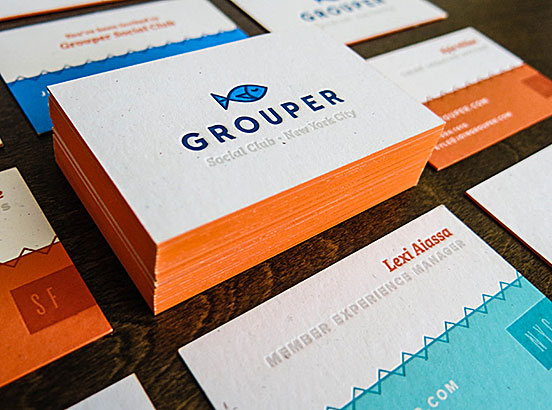 Grouper Business Cards