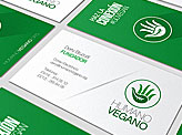 Humano Vegano Businesscard
