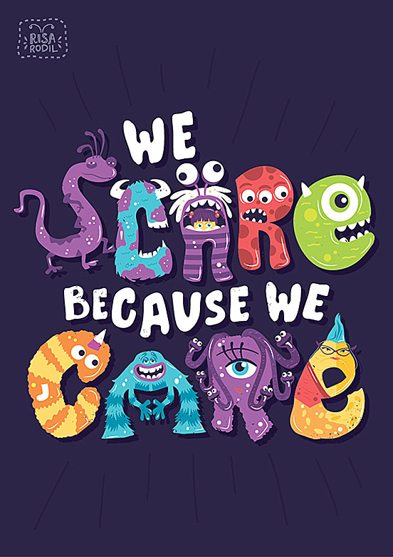 We Scare Becavse We Care