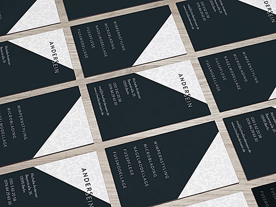Anderssein Business Cards