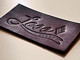 Embossed Leather Patch