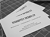 Mahaffey Design Business Cards